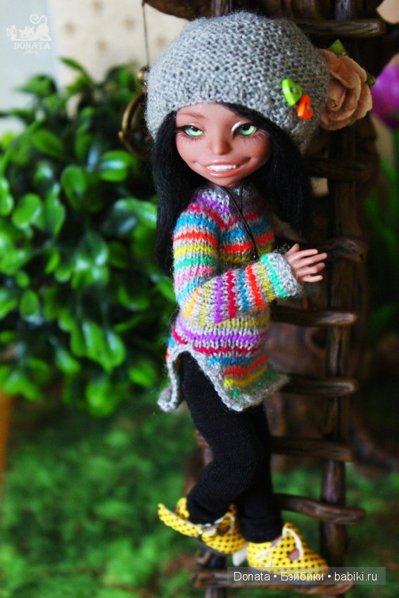 Мирелькина маёвочка. Авторская шарнирная кукла Марии Пикуновой "Домисоль" (фото 7)