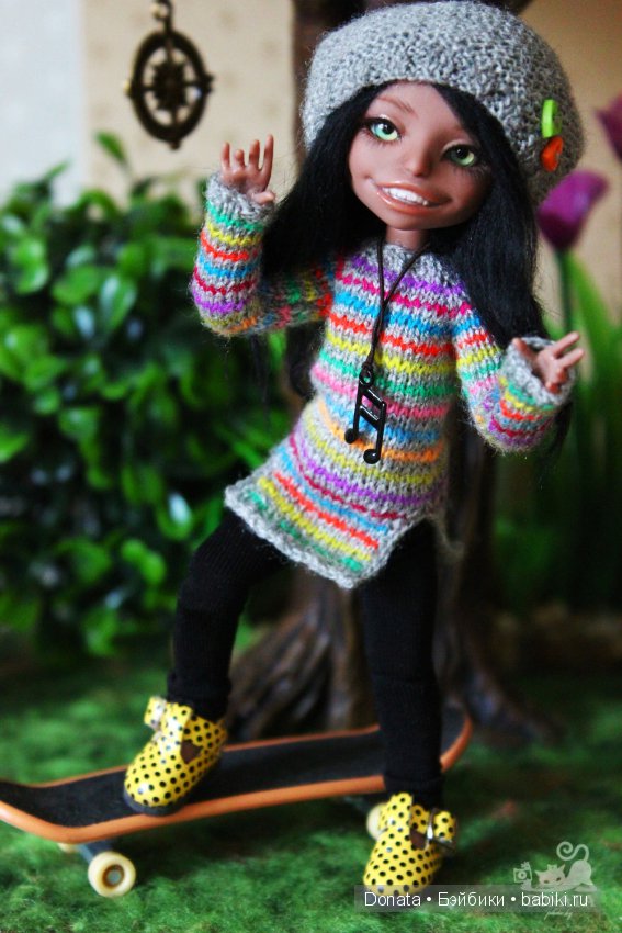 Мирелькина маёвочка. Авторская шарнирная кукла Марии Пикуновой "Домисоль"