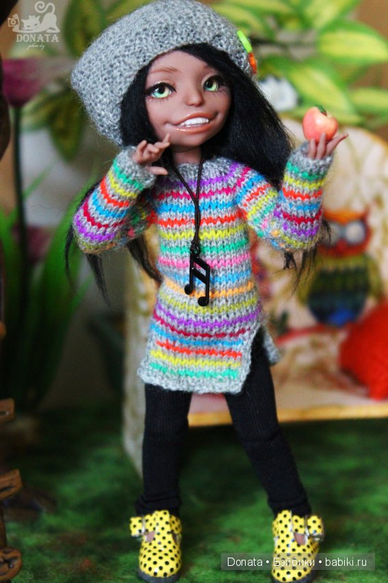 Мирелькина маёвочка. Авторская шарнирная кукла Марии Пикуновой "Домисоль"