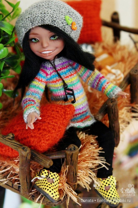 Мирелькина маёвочка. Авторская шарнирная кукла Марии Пикуновой "Домисоль" (фото 10)