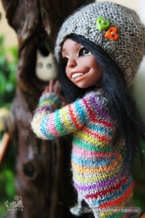 Мирелькина маёвочка. Авторская шарнирная кукла Марии Пикуновой "Домисоль"