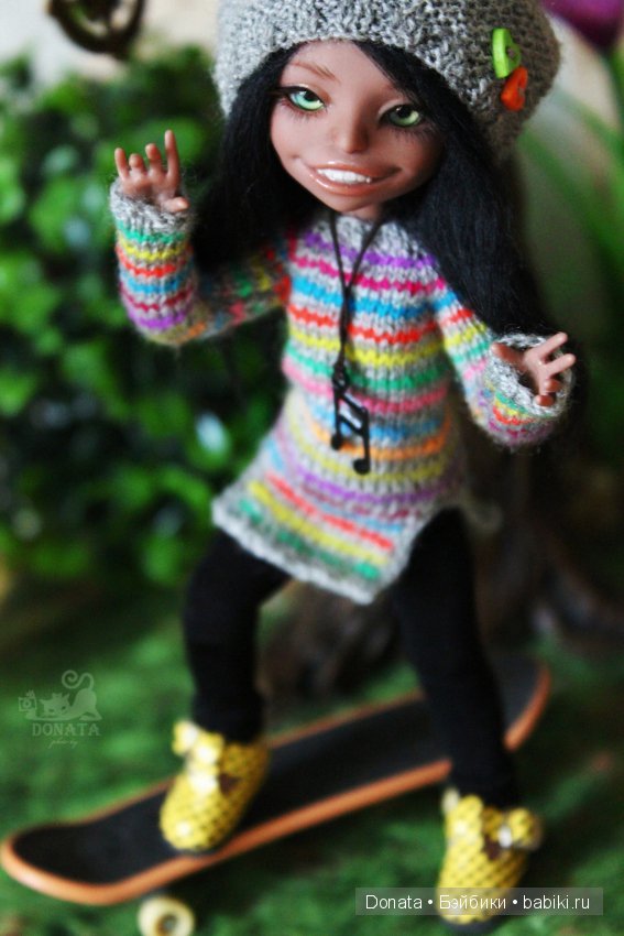 Мирелькина маёвочка. Авторская шарнирная кукла Марии Пикуновой "Домисоль"