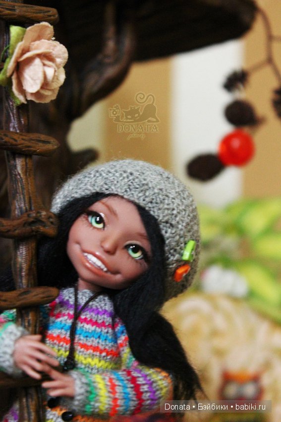 Мирелькина маёвочка. Авторская шарнирная кукла Марии Пикуновой "Домисоль"