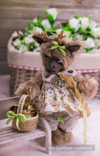 Авторские мишки тедди и друзья от Алёны Корецкой