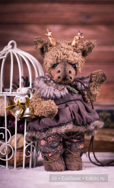 Авторские мишки тедди и друзья от Алёны Корецкой (фото 8)