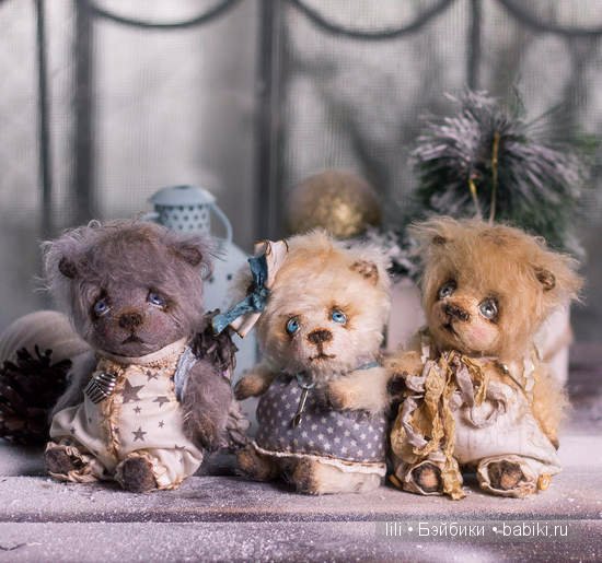 Авторские мишки тедди и друзья от Алёны Корецкой