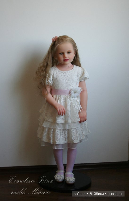 Полностью силиконовая кукла Милана - Часть 2