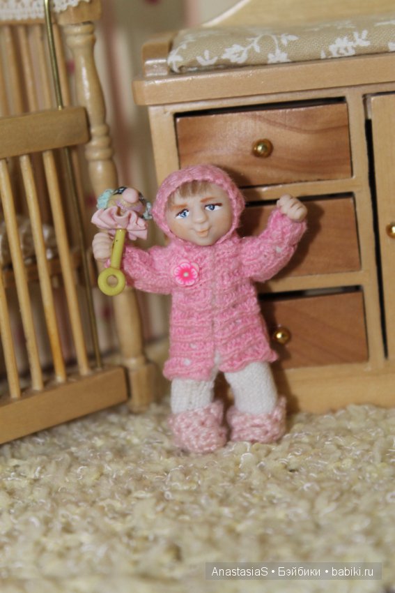 Мини куклы для домика — Авторские миниатюрные куклы: лепка (фото 6)