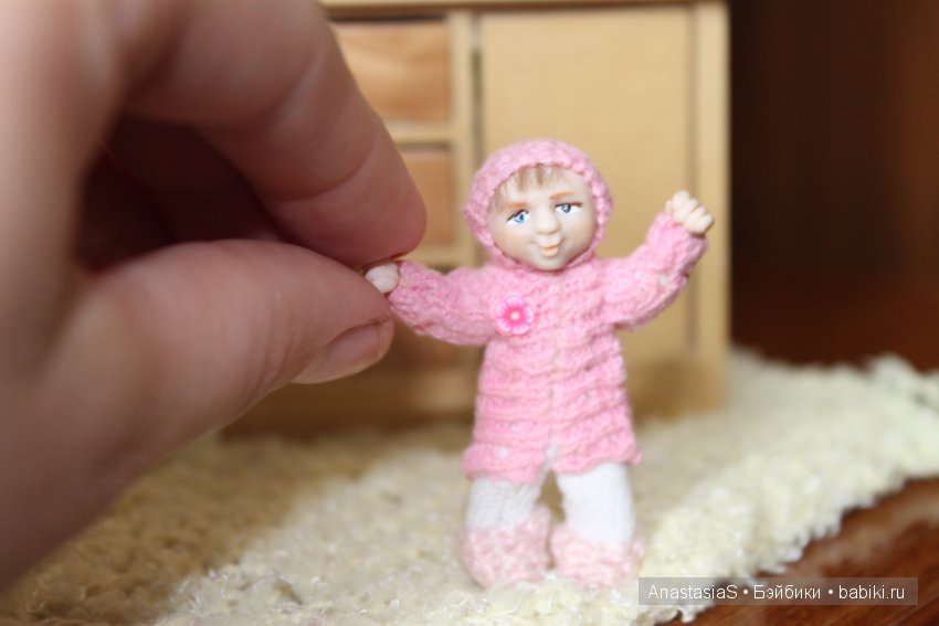 Мини куклы для домика — Авторские миниатюрные куклы: лепка (фото 7)