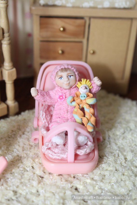 Мини куклы для домика — Авторские миниатюрные куклы: лепка (фото 8)