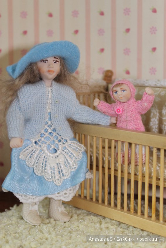 Мини куклы для домика — Авторские миниатюрные куклы: лепка