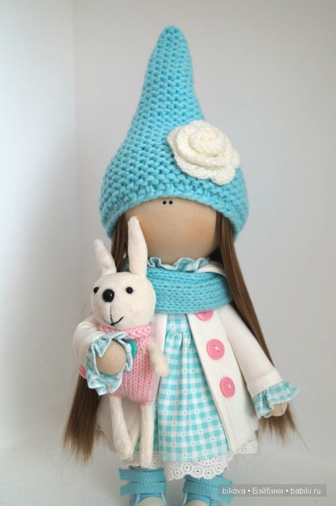 Новые малышки, интерьерные куколки из ткани Натальи Кудрявцеой