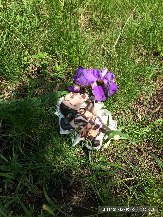 Уголёк, или 16см очарования. Авторская кукла Чеховой Юлии