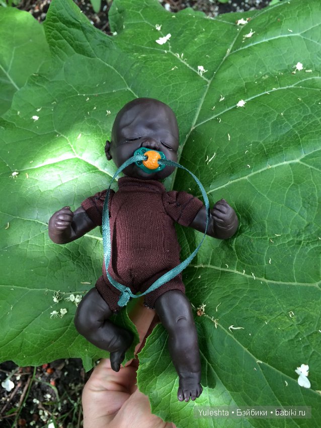 Уголёк, или 16см очарования. Авторская кукла Чеховой Юлии (фото 3)