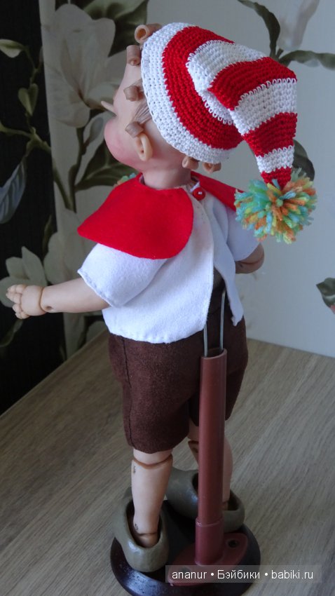 Буратино и Мальвина. Авторские куклы Ирины Кондрашовой (фото 4)