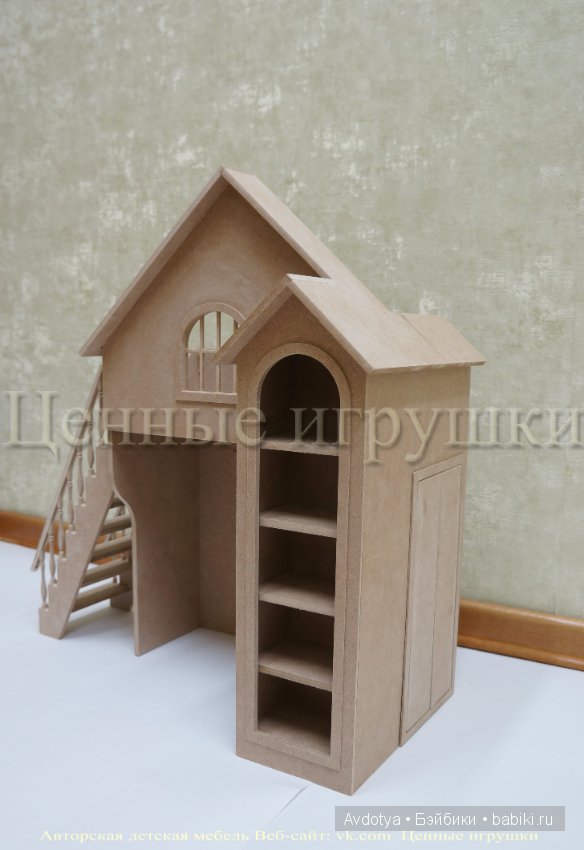 Кровать-домик для кукол — Кукольные домики своими руками: фото (фото 5)