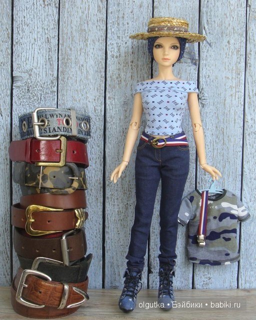 В "стиле деним" — Одежда и обувь для кукол своими руками: фото (фото 2)