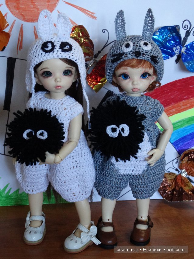 Ещё не много Тоторо — Одежда и обувь для кукол BJD (БЖД): 1/3 (фото 7)