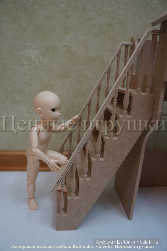 Кровать-домик для кукол — Кукольные домики своими руками: фото