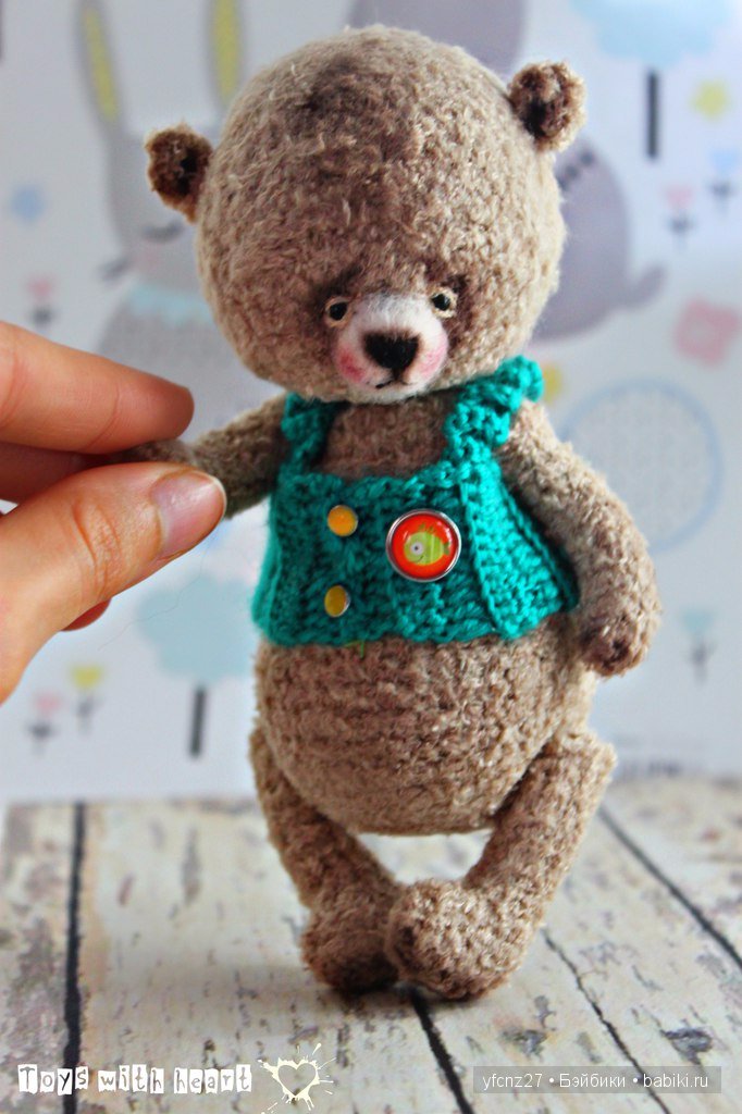 Мое любимое хобби. Авторские игрушки Анастасии Дунаевой, игрушки вязанные крючком (фото 10)