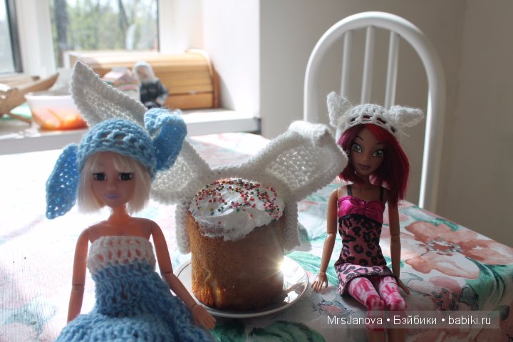 Пасхальный кролик, часть 2. Помощницы-крольчишки