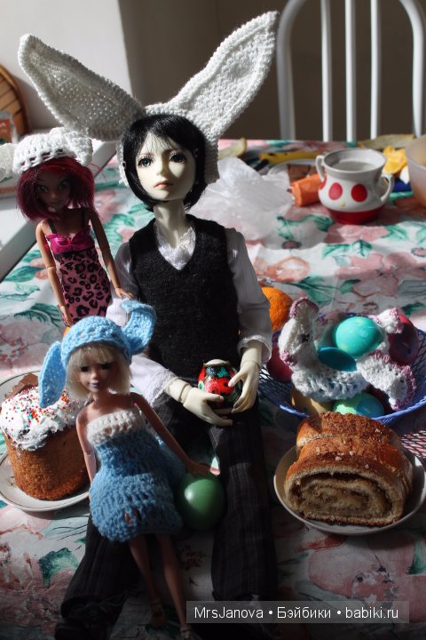 Пасхальный кролик, часть 2. Помощницы-крольчишки