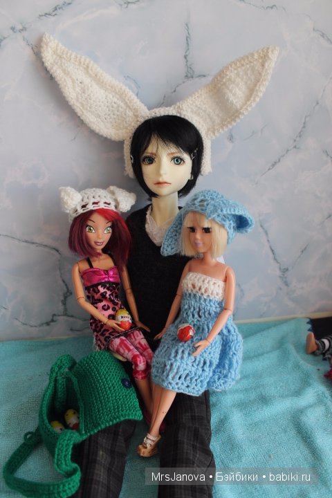 Пасхальный кролик, часть 2. Помощницы-крольчишки