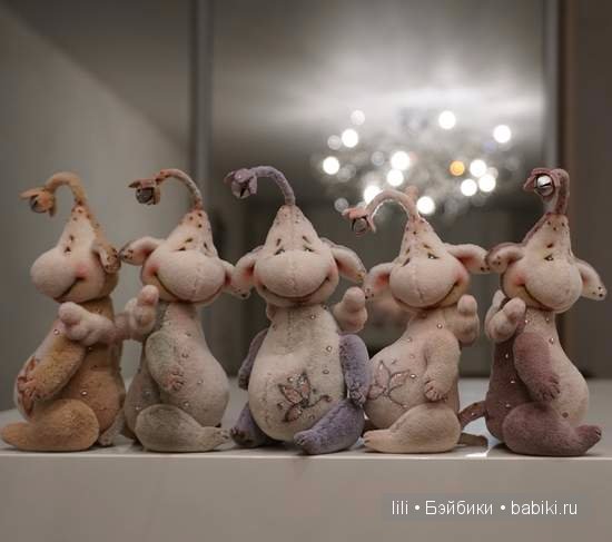 Авторские игрушки ручной работы Виктории Макаровой