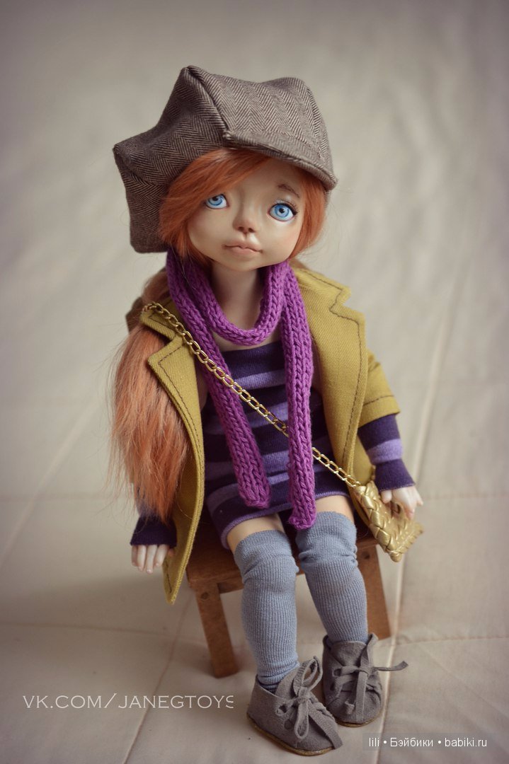 Авторские куклы и игрушки Евгении Грибановой