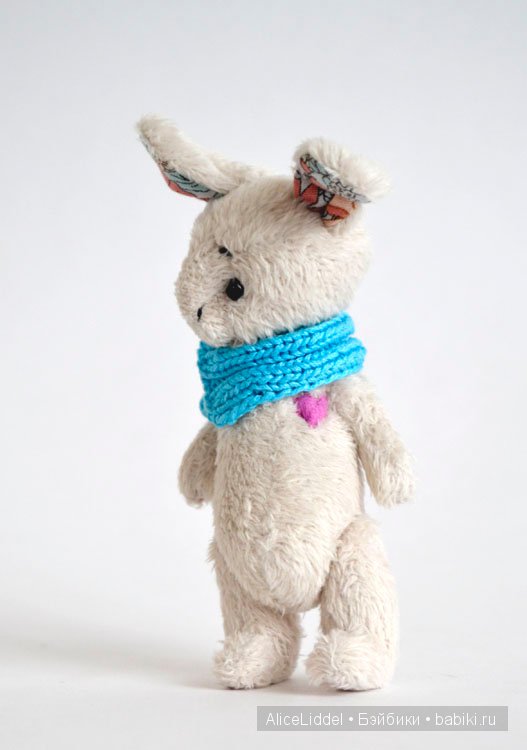 Весенний заинька, игрушка ручной работы (фото 2)