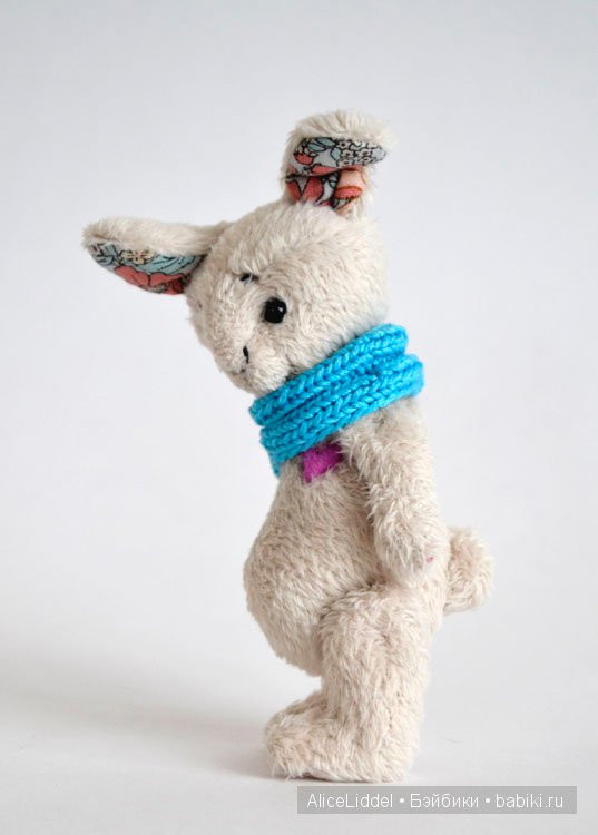 Весенний заинька, игрушка ручной работы (фото 3)