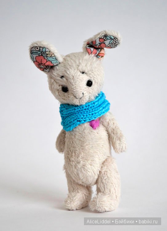 Весенний заинька, игрушка ручной работы