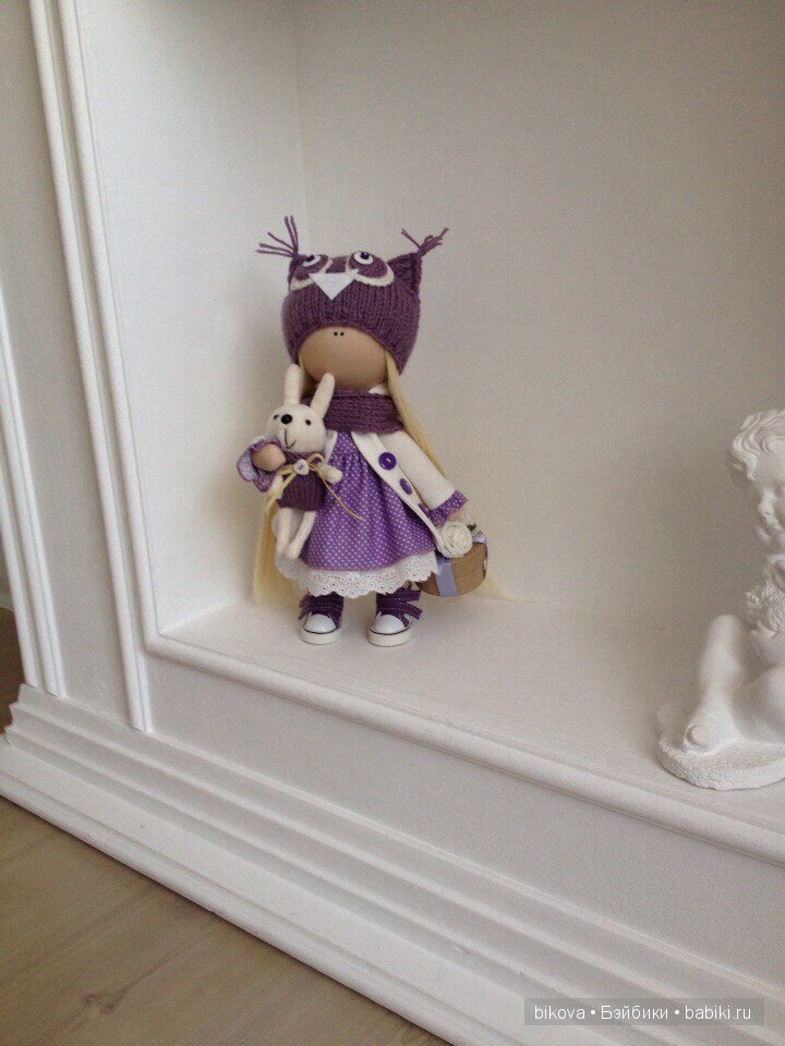 Интерьерные текстильные куколки Натальи Кудрявцевой (фото 7)