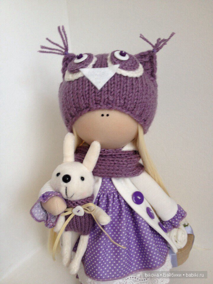 Интерьерные текстильные куколки Натальи Кудрявцевой (фото 8)