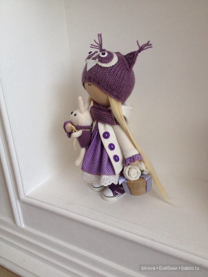 Интерьерные текстильные куколки Натальи Кудрявцевой (фото 6)