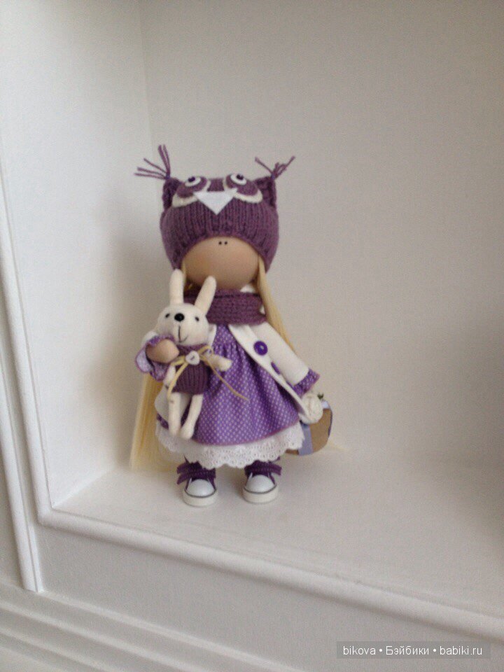 Интерьерные текстильные куколки Натальи Кудрявцевой (фото 9)