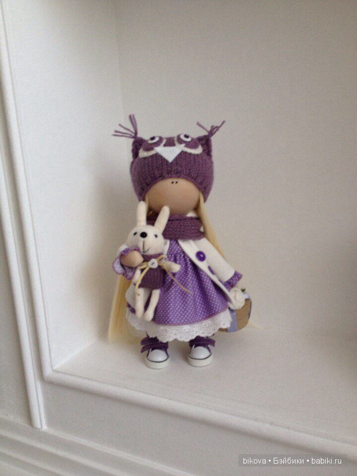 Интерьерные текстильные куколки Натальи Кудрявцевой (фото 10)