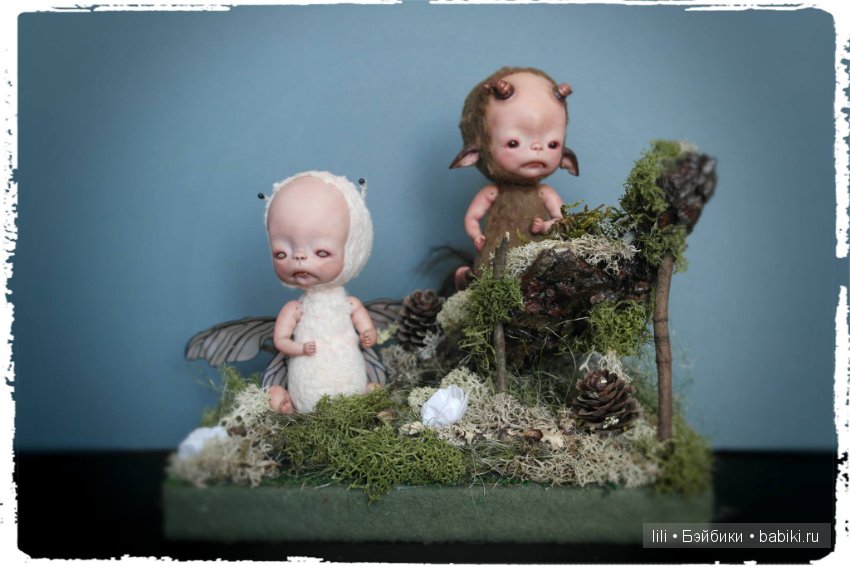 Авторские куклы Саши Головиной