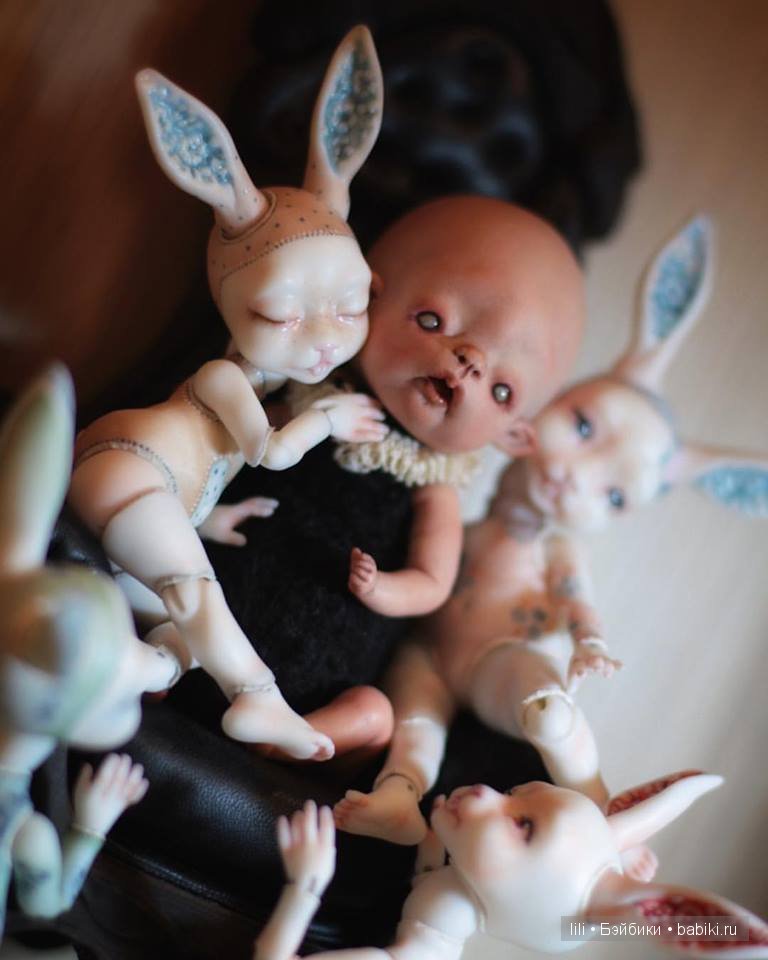 Авторские куклы Саши Головиной