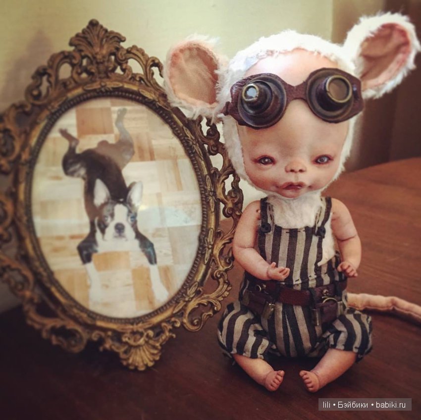 Авторские куклы Саши Головиной (фото 10)