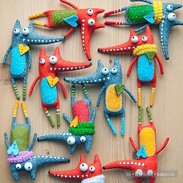 Авторские игрушки Лидии Маринчук (фото 6)