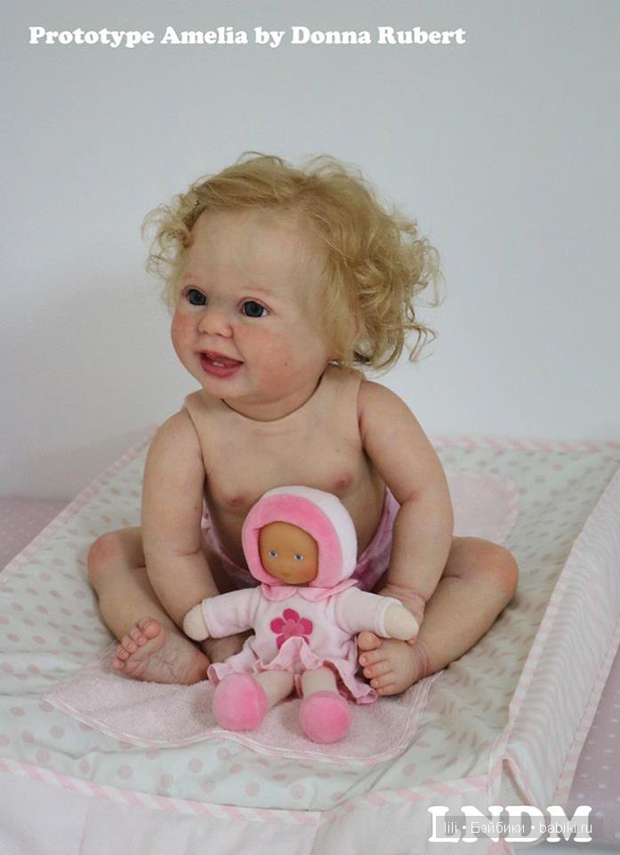 Новый молд для куклы реборн, toddler Amelia (фото 4)
