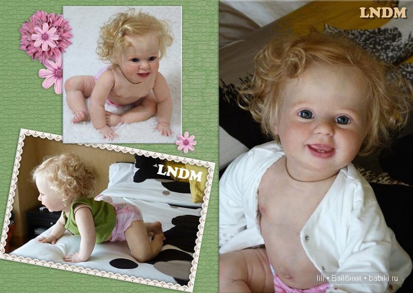 Новый молд для куклы реборн, toddler Amelia (фото 3)