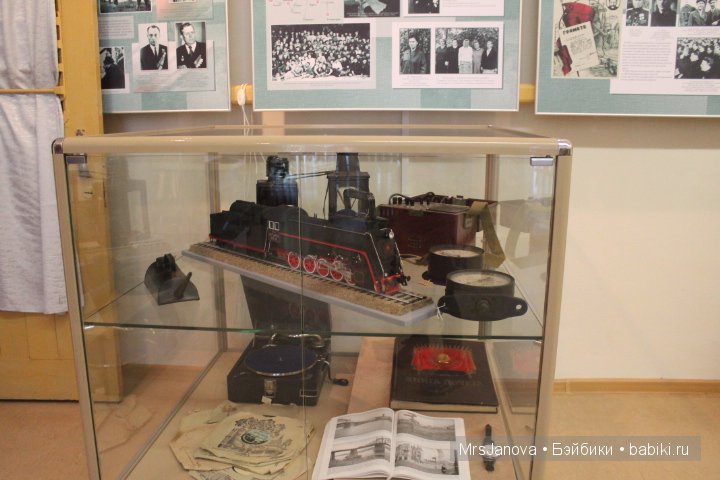 Музей железной дороги. Экспозиция к 9 мая
