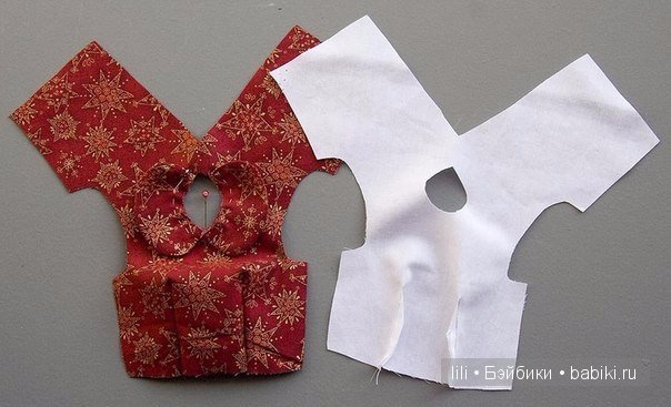 Выкройка платья для куклы Kaye Wiggs, MSD (фото 5)