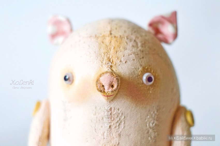 Авторские игрушки Елены Беляевой