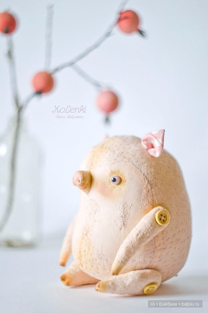 Авторские игрушки Елены Беляевой (фото 8)