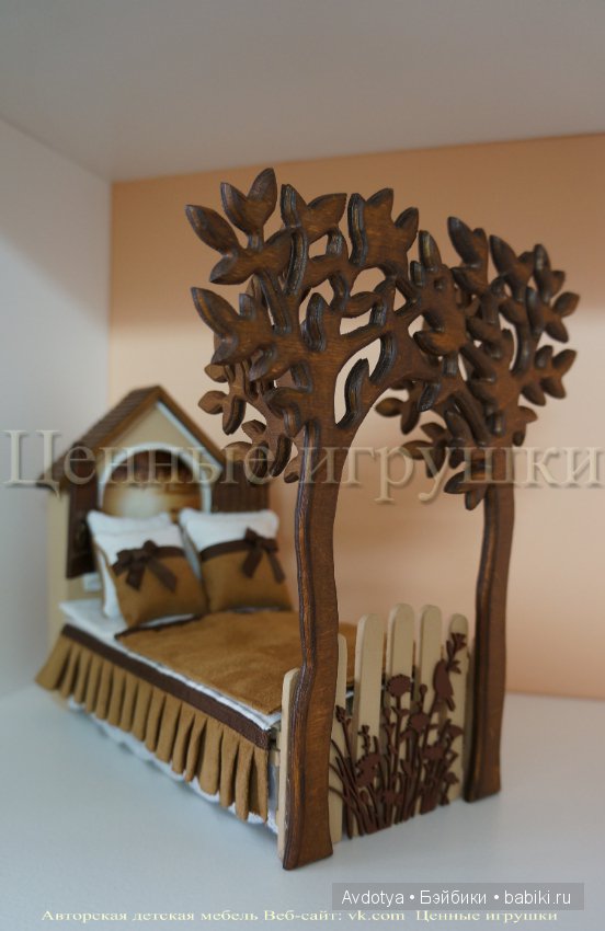 Миниатюрная кроватка "Летний вечер" (фото 8)