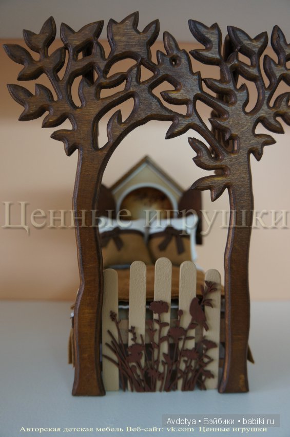 Миниатюрная кроватка "Летний вечер" (фото 4)