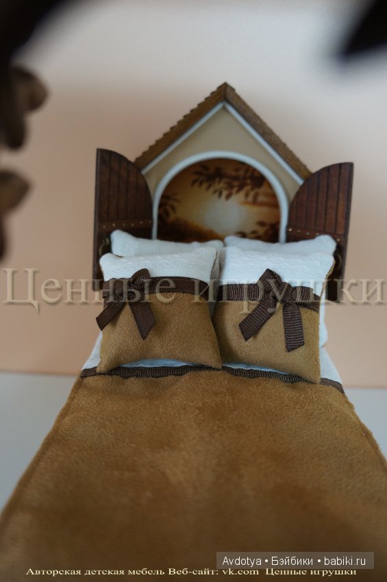 Миниатюрная кроватка "Летний вечер" (фото 6)